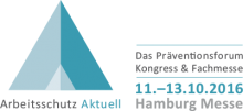 Logo Das Präventionsforum Kongress und Fachmesse 11. - 13.10.2016